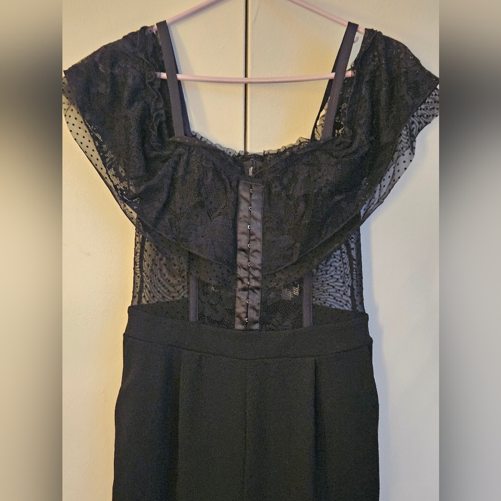 Express Black lace jumper